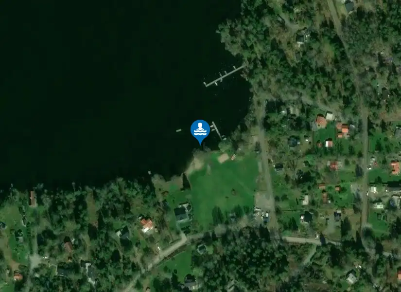 Ringsättrabadet från satellit