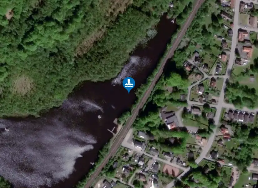 Tjörnarpssjön från satellit