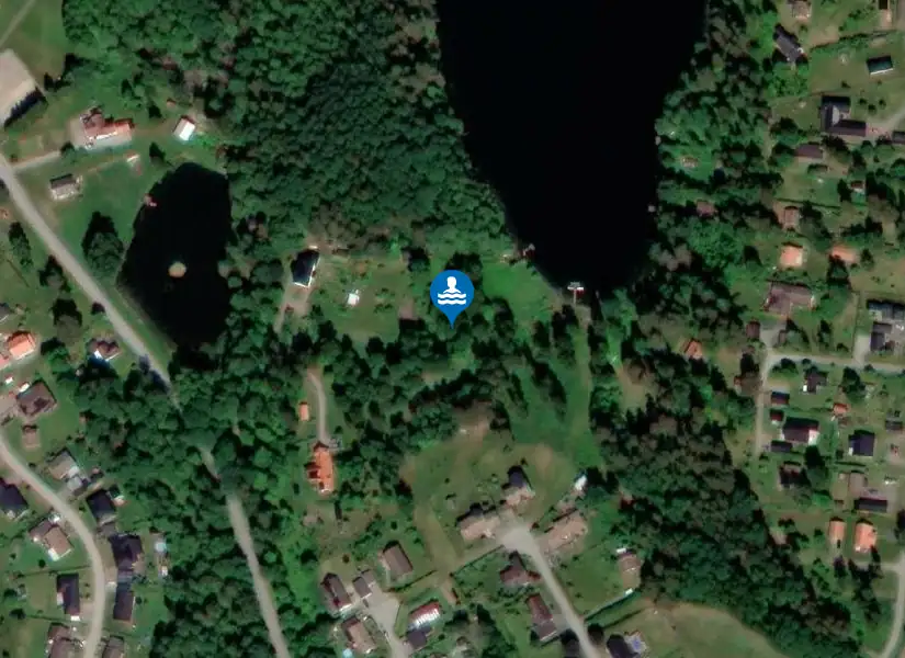 Estabosjön från satellit
