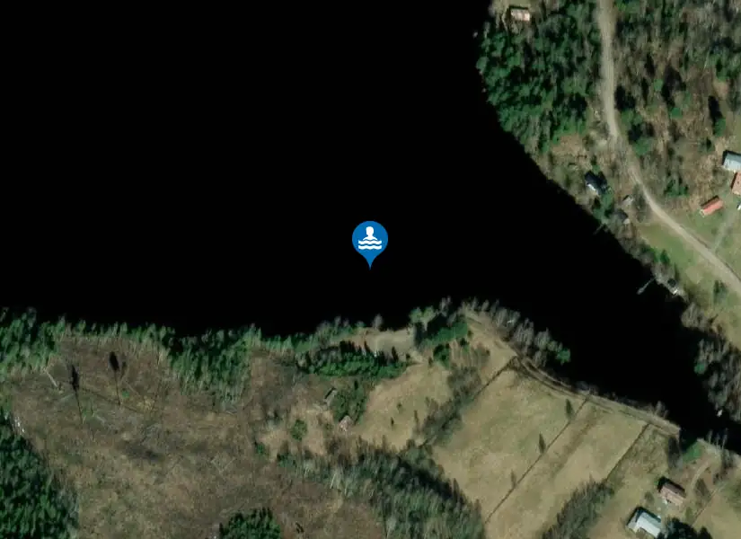 Krusbadet från satellit