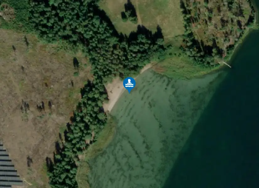 Byggningssand från satellit