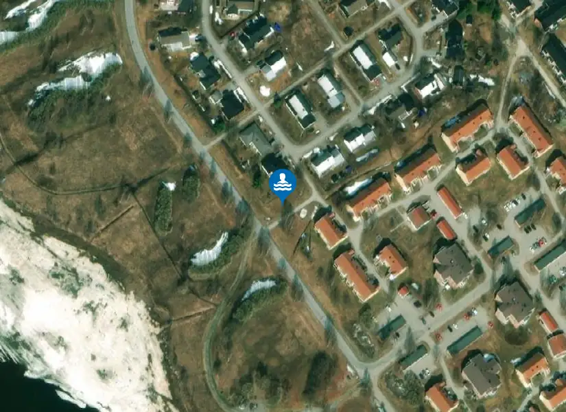 Kullen, Öjebyn från satellit