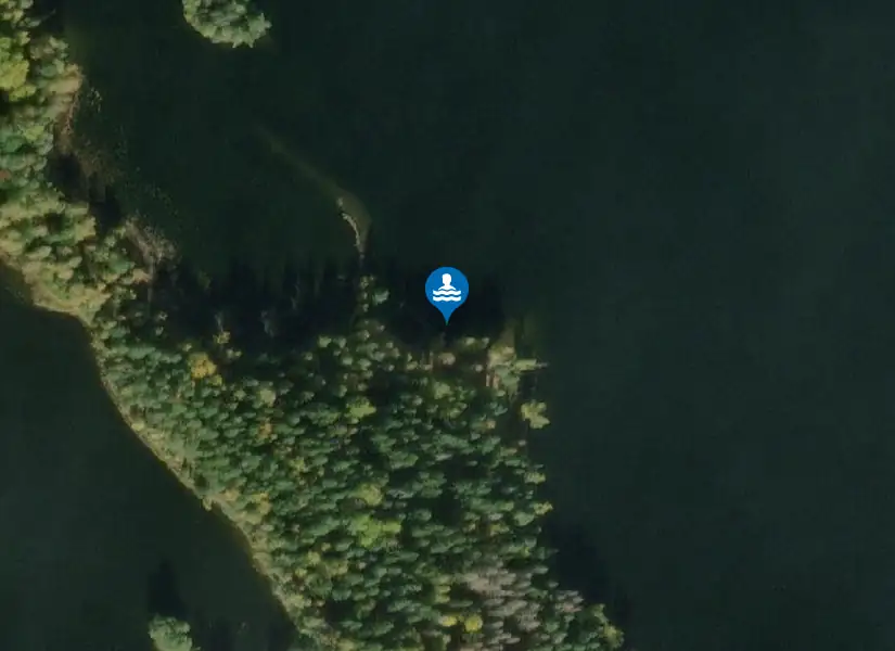 Fagerön från satellit