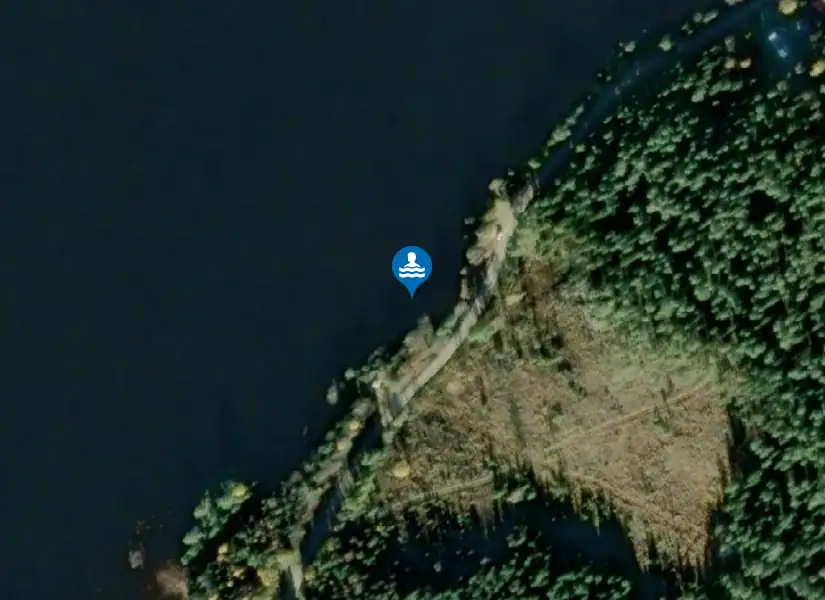 Gökbölesjön från satellit