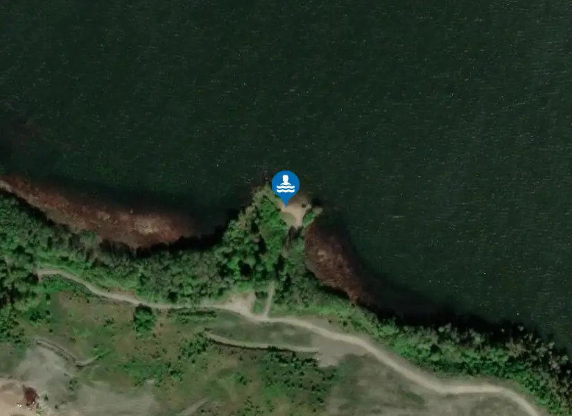 Ullnabadet från satellit