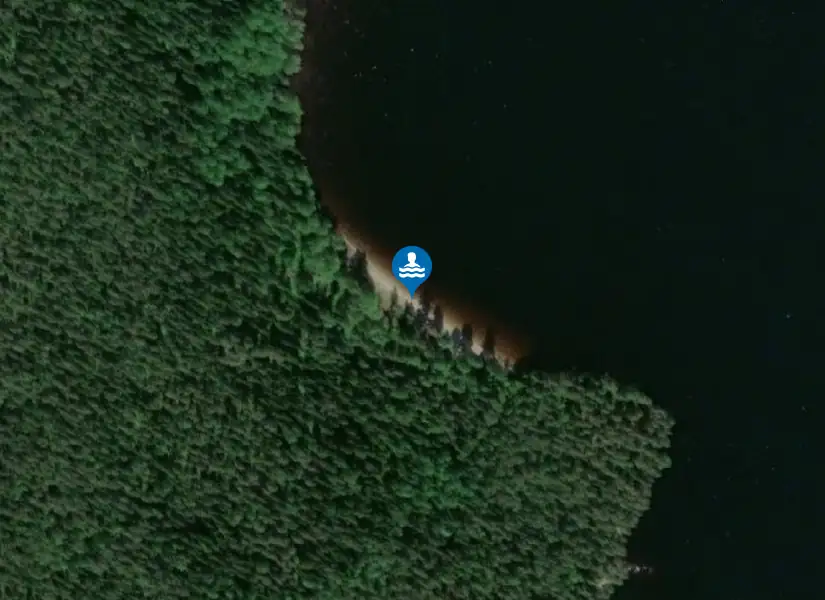 Dalesand från satellit