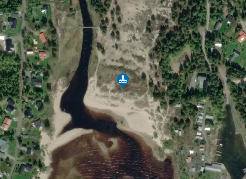 Skatasanden från satellit