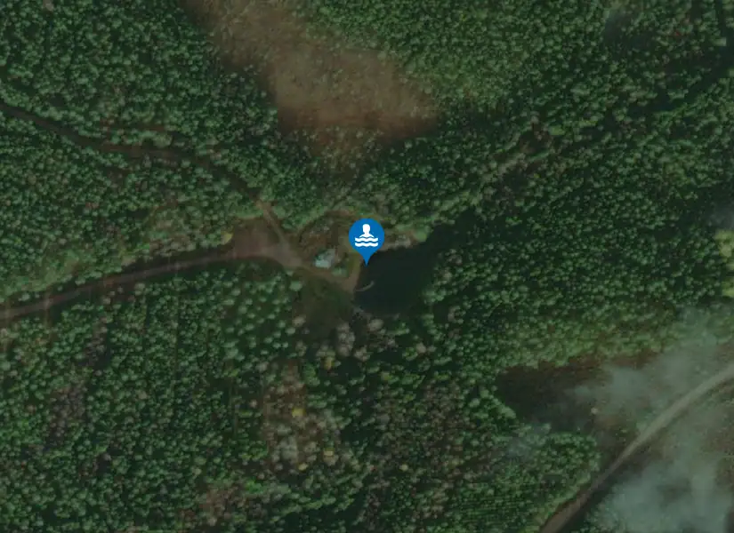 Blyberg från satellit