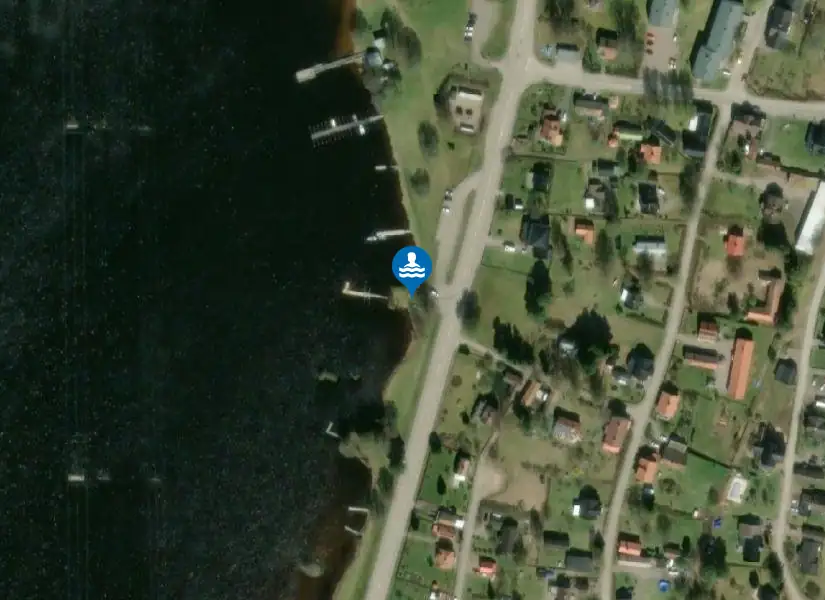 Marmabadet från satellit