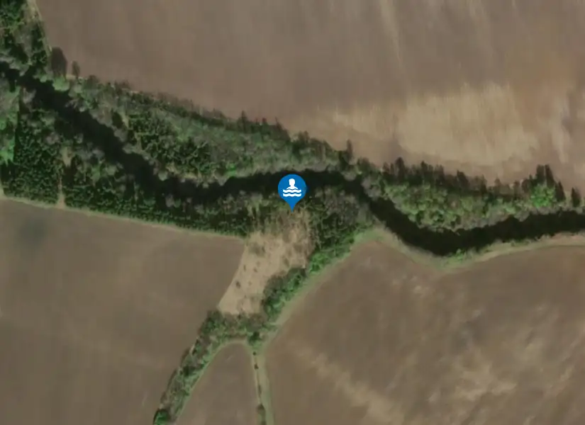 Norsebäck från satellit