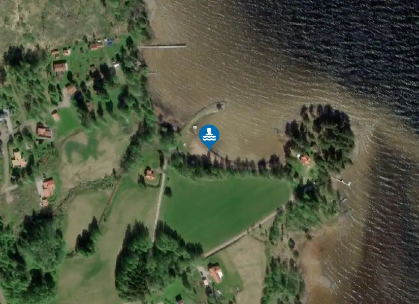 Finnäsudden från satellit