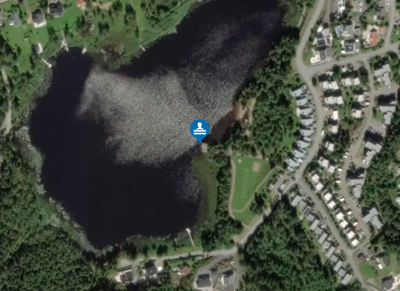 Örtjärnen från satellit