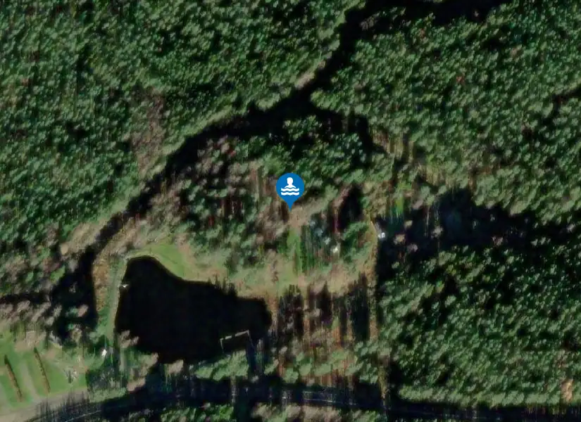 Järåbadet, Bispgården från satellit