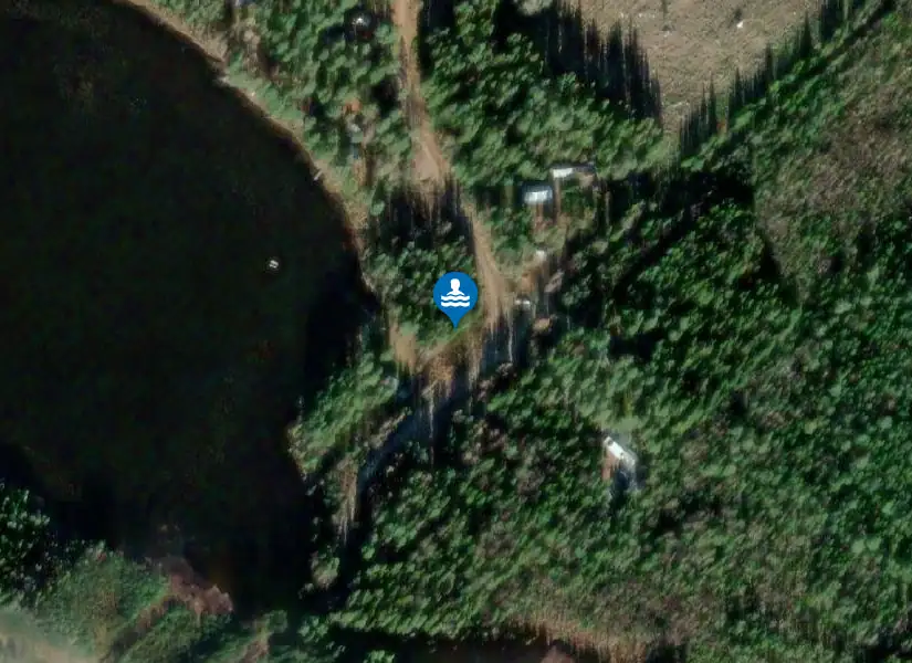 Mjösjön, Bispgården från satellit