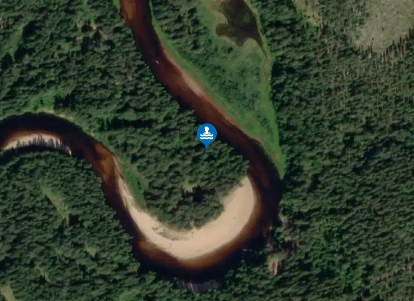 Frostkilen från satellit