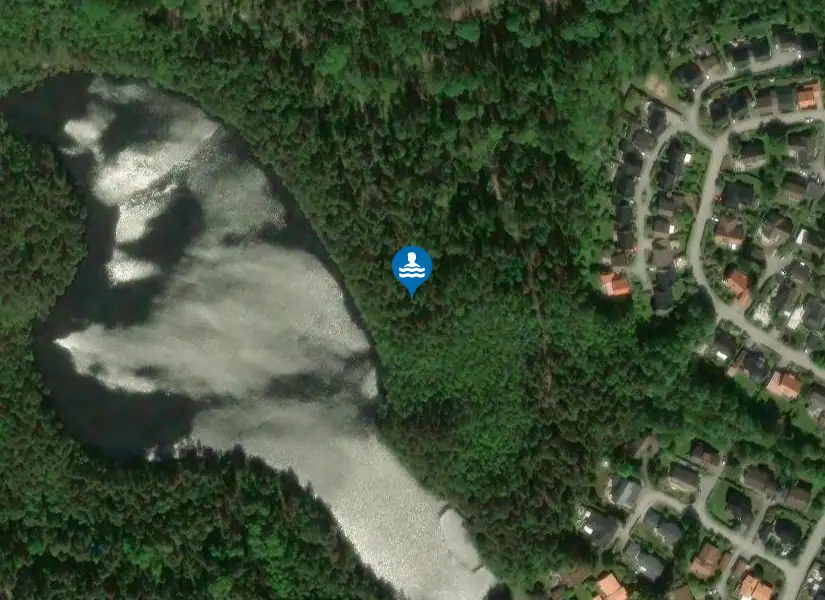 Mörtsjön från satellit