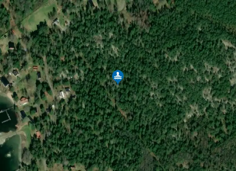 Nysättra badet från satellit