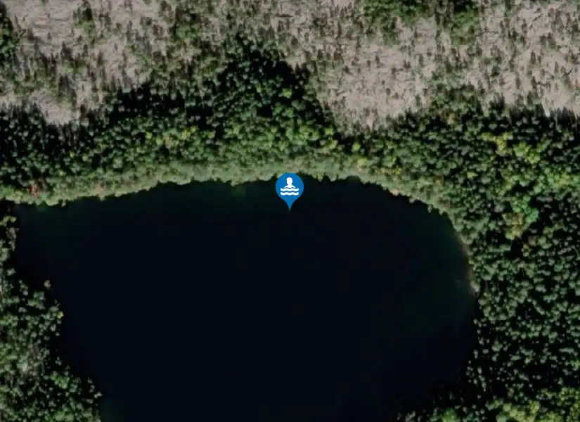 Balestjärn från satellit
