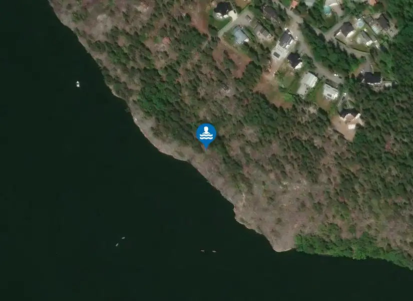 Falkberget från satellit