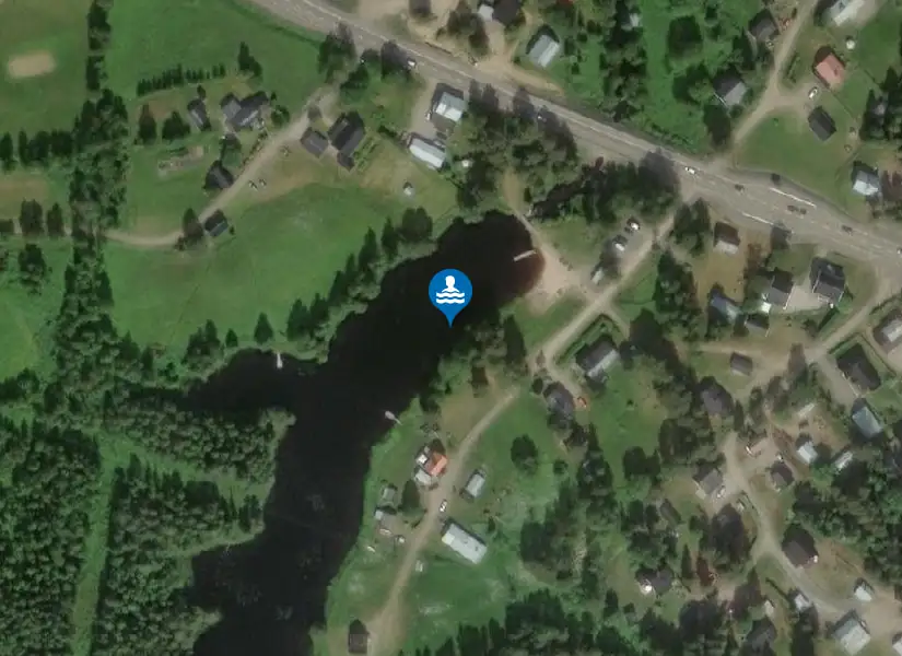 Kvarnbäcken från satellit