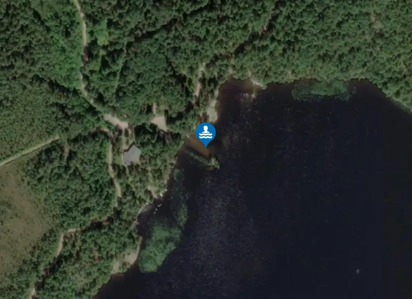 Finnsjön från satellit