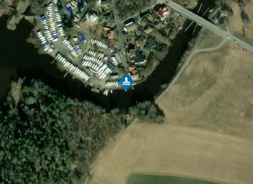 Varvet, Sunnersta från satellit
