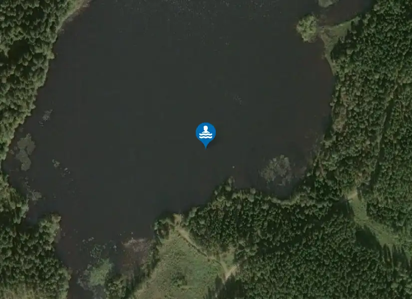 Tapplesjön från satellit