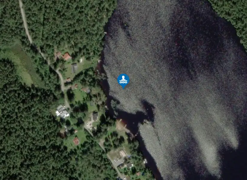 Älsjön från satellit