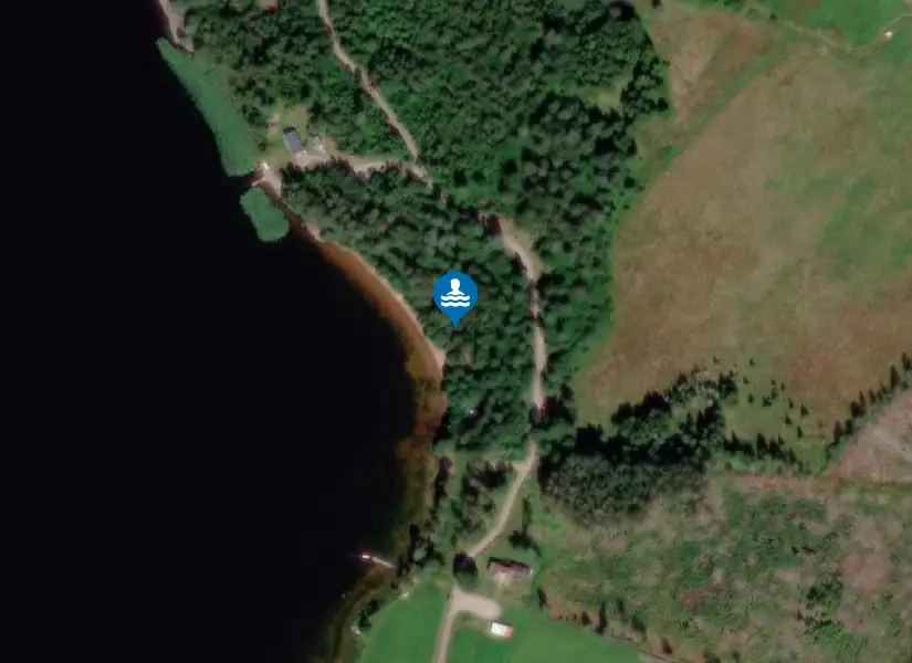Sjötorp i Ucklum från satellit