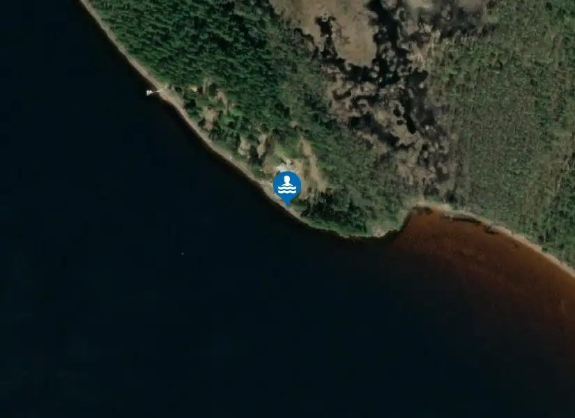 Säsvik från satellit
