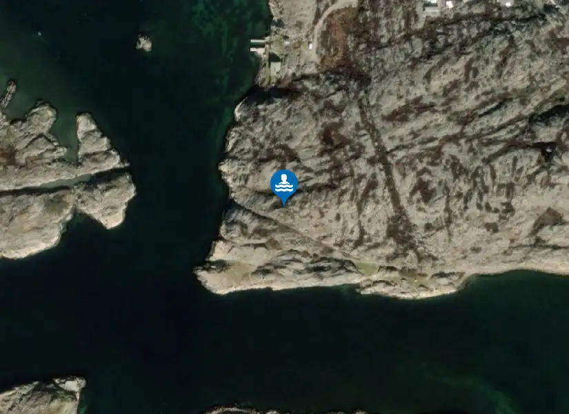 Hammarudden, Sotenäs Camping från satellit