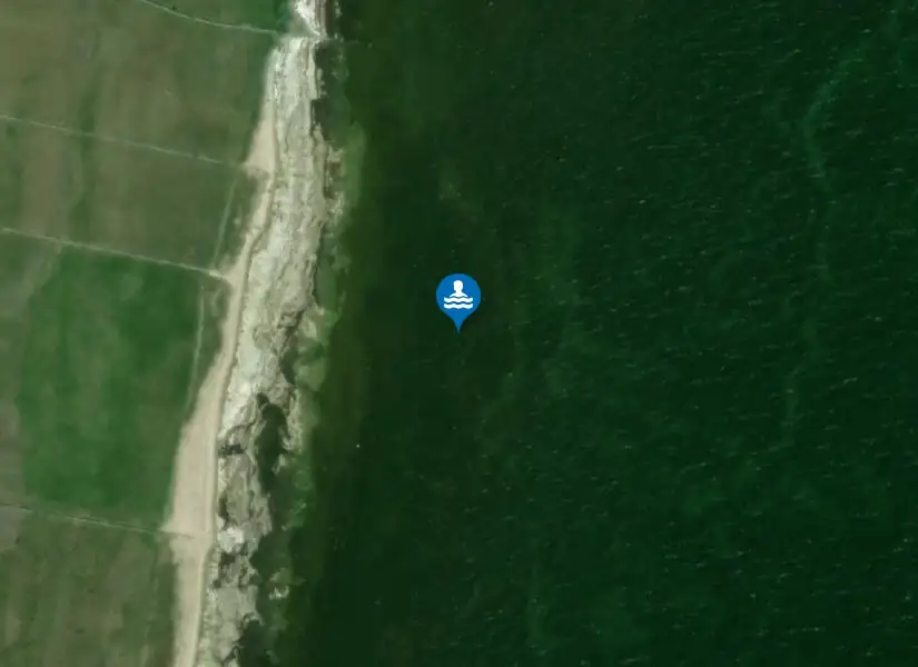 Grönhags Camping från satellit