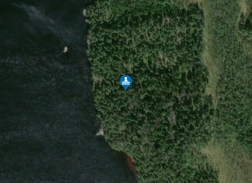 Hultsjön från satellit