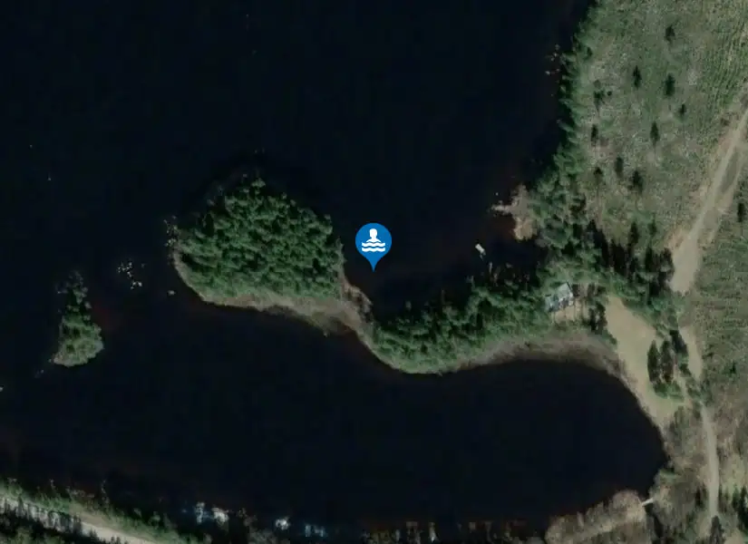 Kvarnudden, SMU Sommarhem från satellit