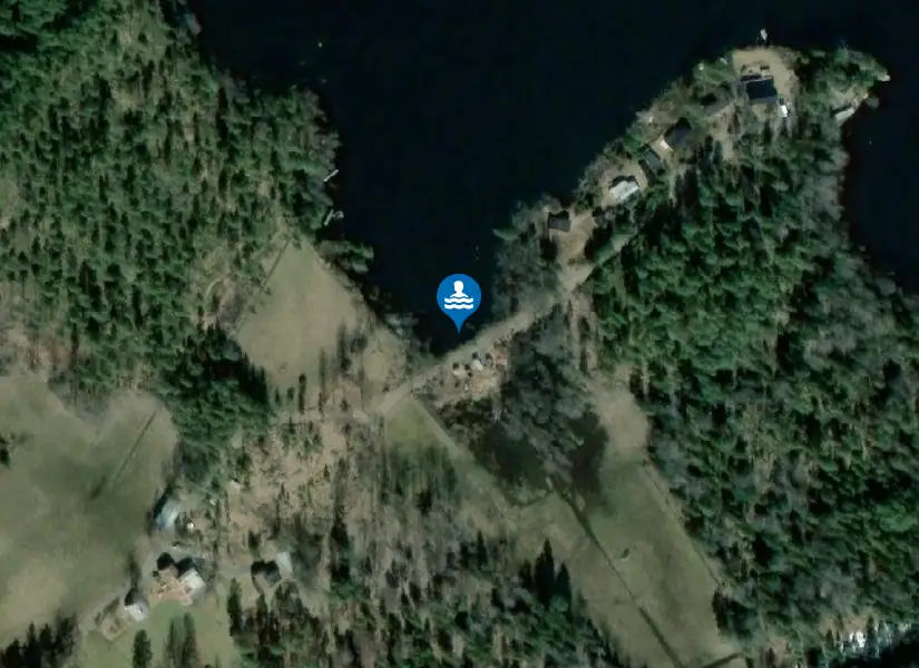 Storsand, Älgnäs från satellit