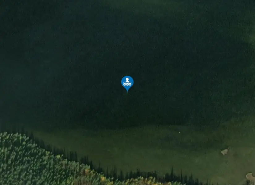 Gubblestrand från satellit