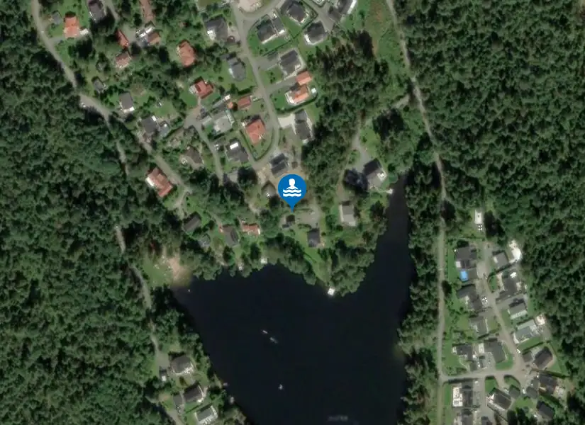 Smörvattnet från satellit