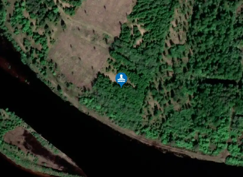 Transtrands sanden från satellit