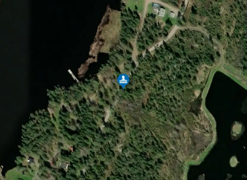 Mörtsjön från satellit