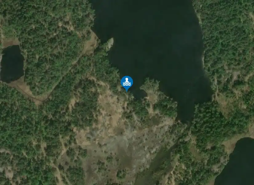 Mettjärnen från satellit