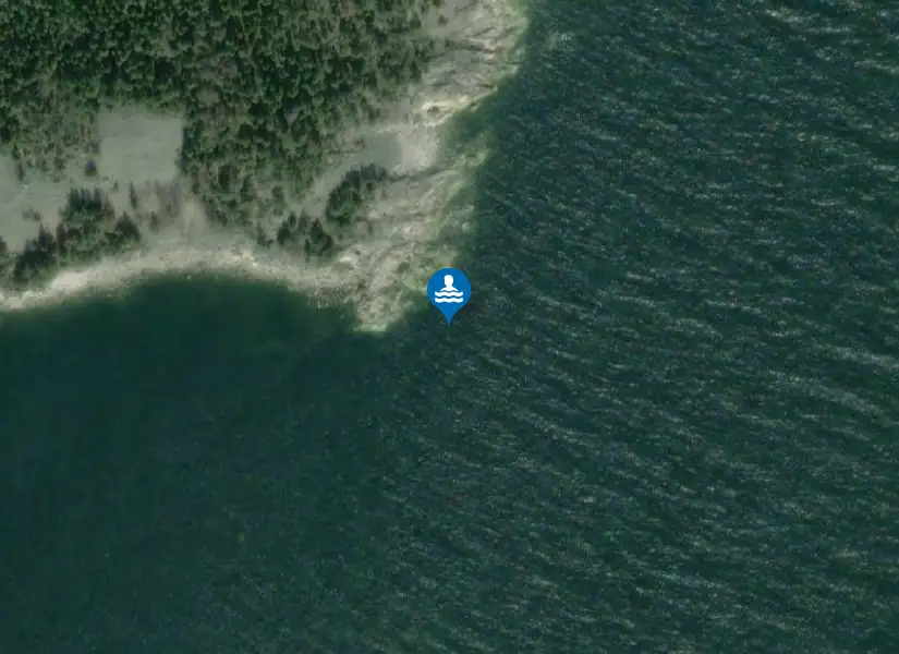 Norrskär från satellit