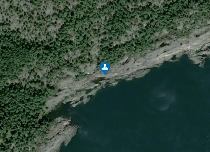 Rävstavik från satellit