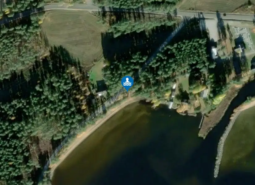 Målarviken från satellit