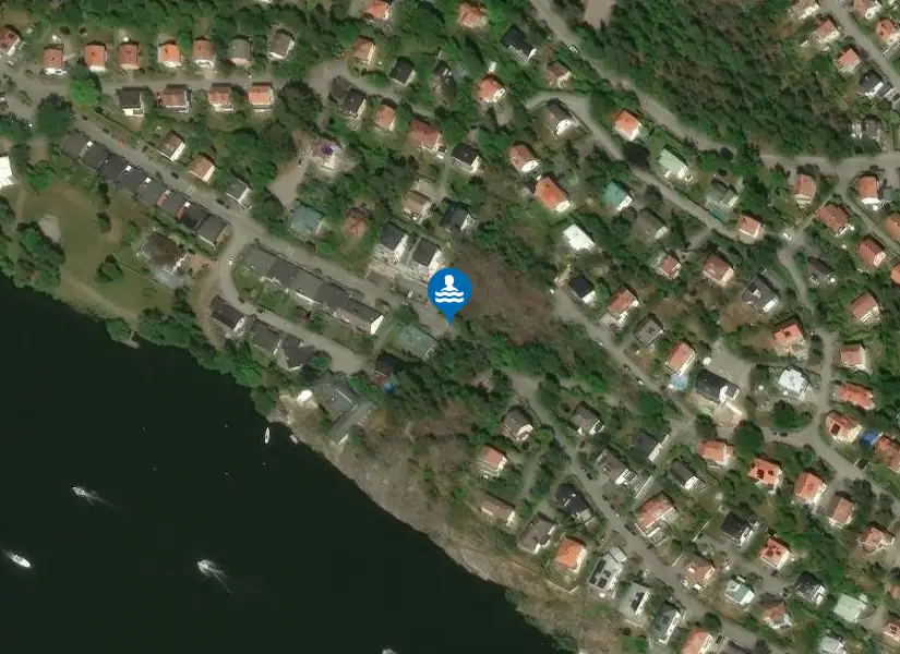 Djävulsklipporna från satellit