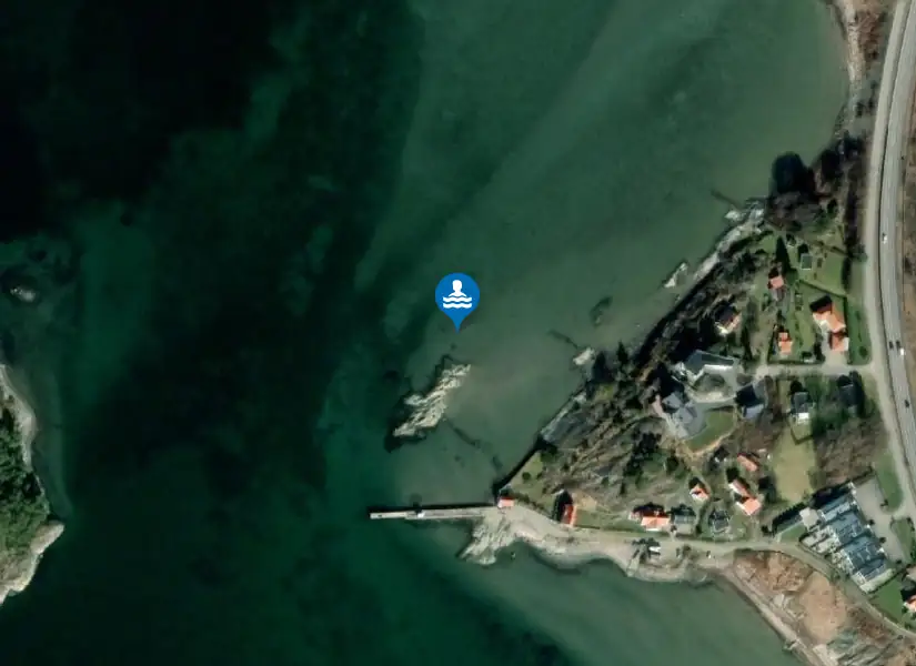 Kåkenäs från satellit