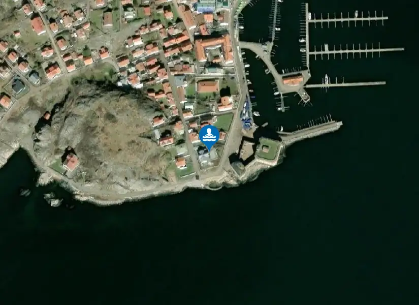 Marstrandsön från satellit