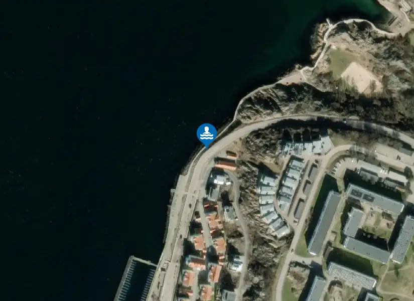 Norrahamnen - 2 från satellit