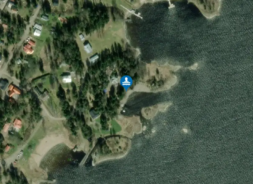 Brädviken från satellit