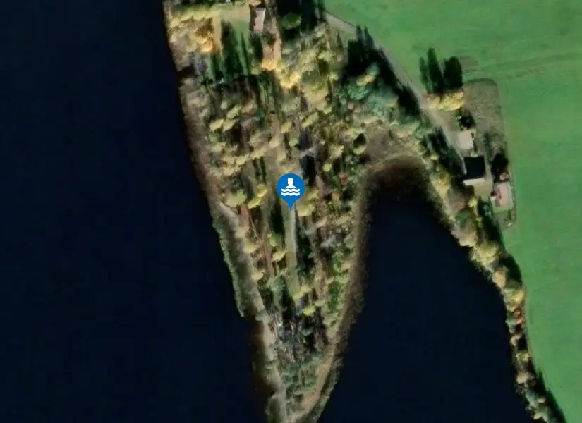 Näsudden från satellit