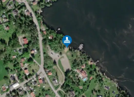Badplats Laxne Badstrand, Gnesta
